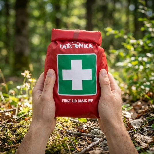 First Aid Kit Waterproof Filled T-Cover Tex Hiking Kayak |Tatonka Basic