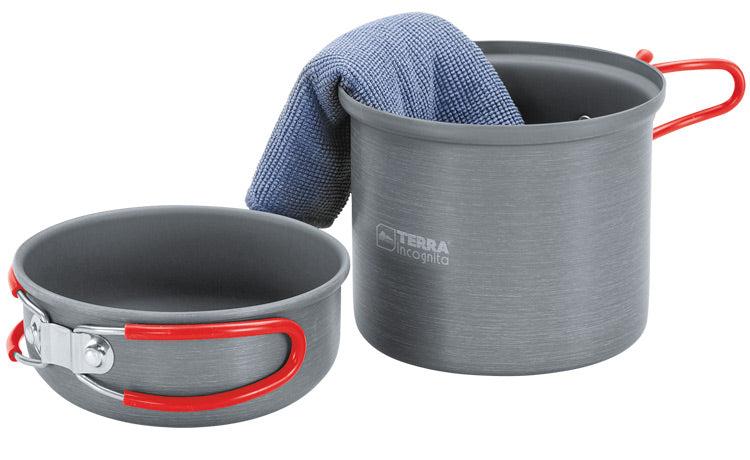 Load image into Gallery viewer, Terra Incognita Uno (TI-UNO) cookware set for 1 person - id-1302
